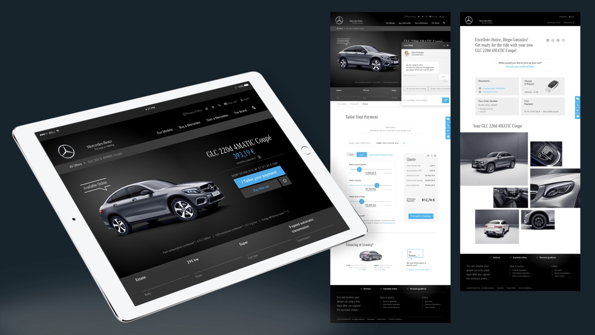 Mercedes-Benz – Digitale Retail Experience