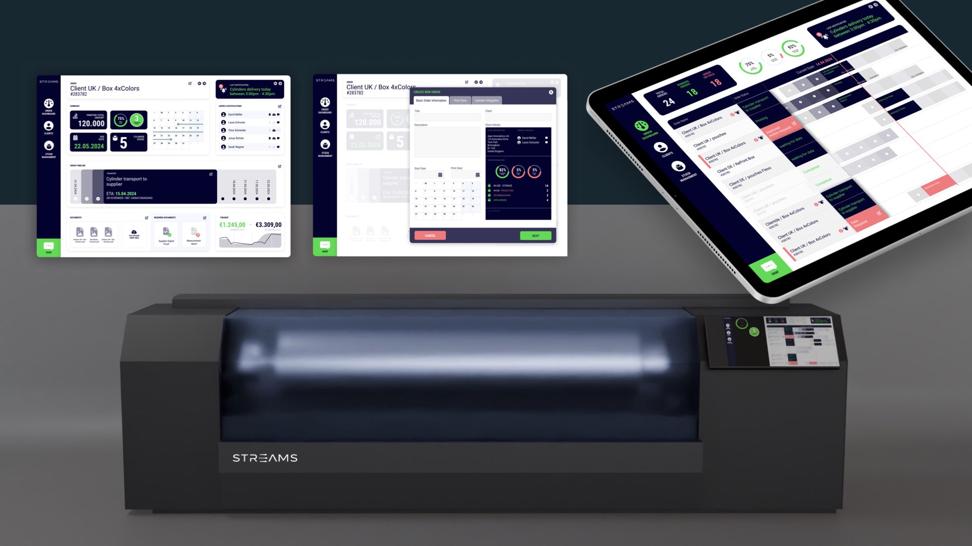 Streams by Janoschka – UI